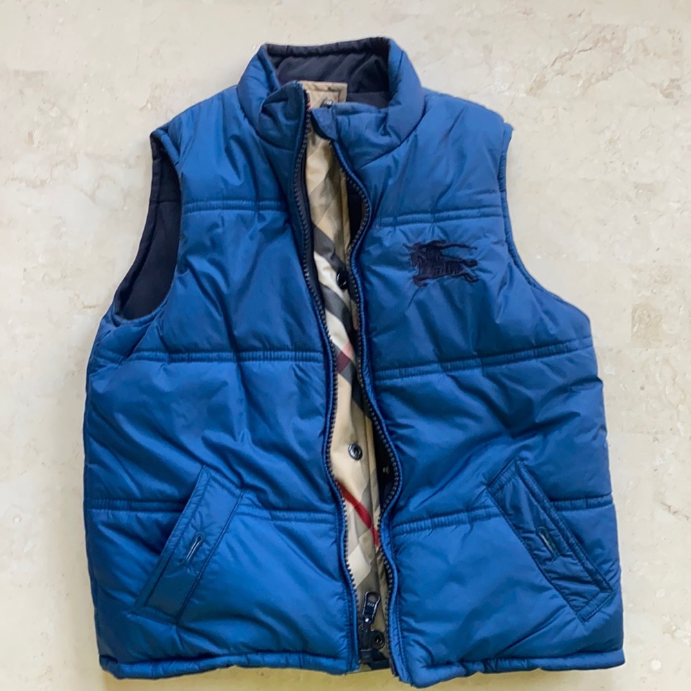 Boys Burberry Vest